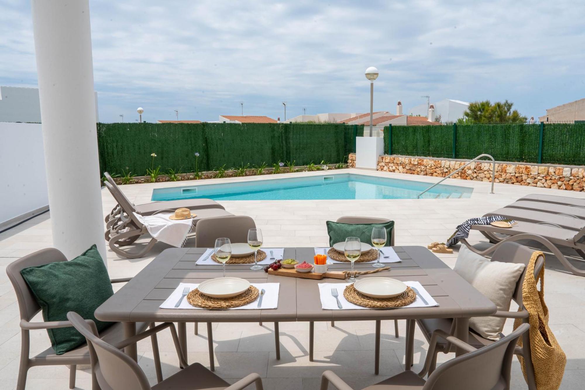 Sagitario Rymar Apartamentos Cala' en Bosch Bagian luar foto